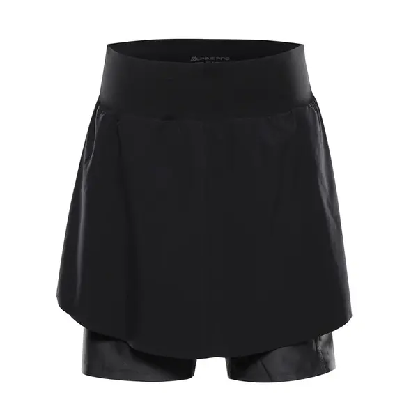 Dámská sportovní sukně s cool dry alpine pro squera 2 černá l
