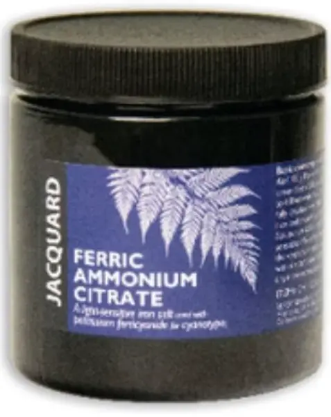 Jacquard Kyanotypie Ferric Ammonium Citrate 236ml