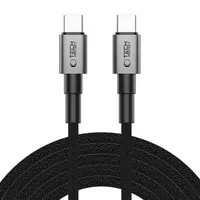 Tech-Protect UltraBoost DNA kabel USB-C, PD100W/5A, 3m, šedý