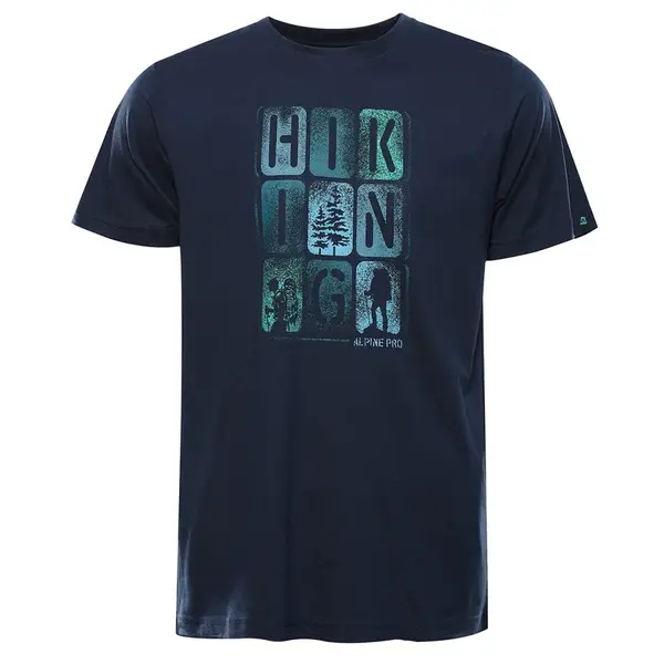 Pánské rychleschnoucí triko s cool dry alpine pro bolen 2 modrá 5xl