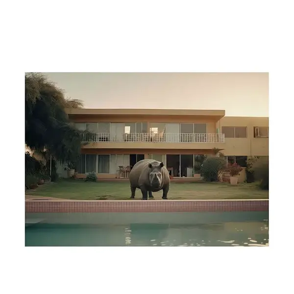 Plakát A.I ART HARTMAN Urban Zoo, 30 x 40 cm