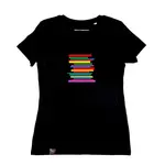 Triko KNIHY DOBROVSKÝ black DÁMSKÉ - XL (poškozená)