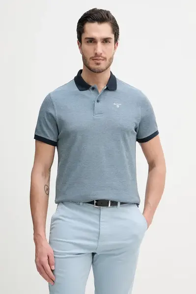 Barbour Bavlnené polo tričko Barbour