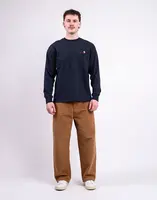 Carhartt WIP Brandon Pant Hamilton Brown grind wash M