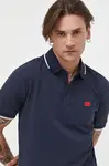 HUGO Bavlněné polo tričko HUGO Deresino232