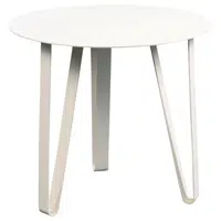Xora KONFERENČNÍ STOLEK, krémová, kov, 50/50/45 cm