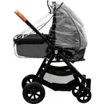 ASALVO UNI Pláštenka na kočík, transparentná, veľkosť