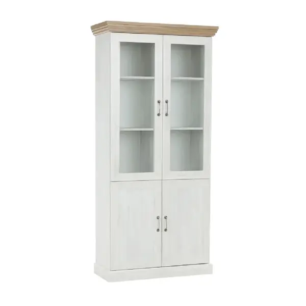 Vitrína, sosna skandinávská - dub divoký, royal w4d