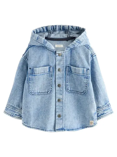 Next Prechodná bunda  modrá denim