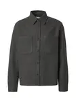 DAN FOX APPAREL Košeľa 'Ali'  tmavosivá