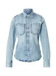 G-STAR Blúzka 'Kick'  modrá denim