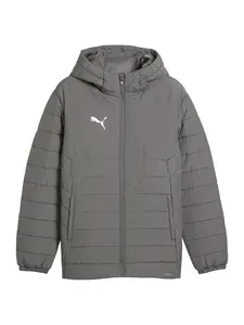 PUMA Zimná bunda  sivá