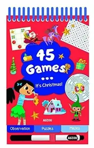 45 Games it's Christmas - Auzou Publishing