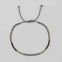 Glass Seed Braided Beaded Bracelets