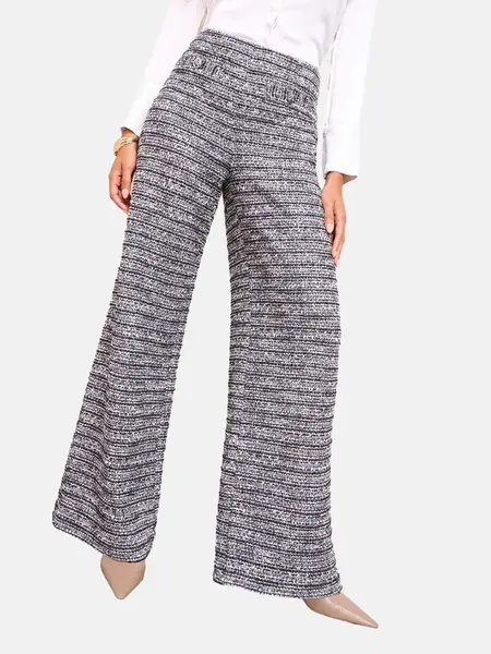 Friends Like These Nohavice  modrofialová / fialová melírovaná