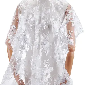 Polyester Mesh Lace Fabric