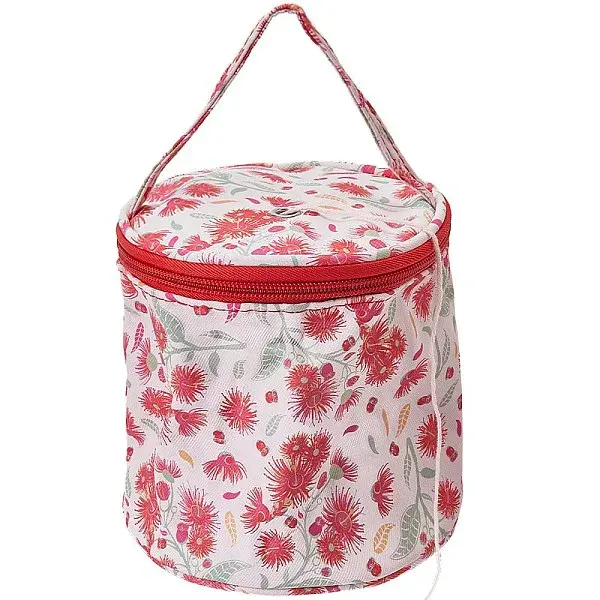 Polycotton Knitting Zipper Cylinder Bag