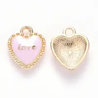 Alloy Enamel Pendants