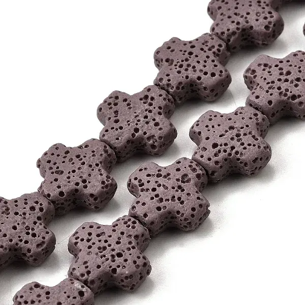 Natural Lava Rock Beads Strands