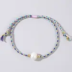 Natural Freshwater Pearl Bead Braided Bead Bracelets