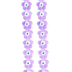 Transparent Glass Beads Strands