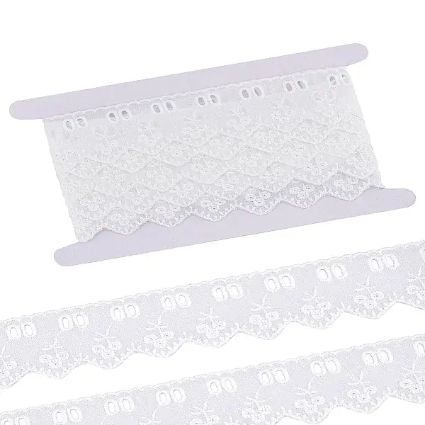 5 Yards Hollow Cotton Lace Trim