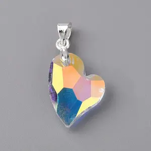 Electroplate Glass Pendants