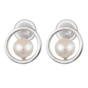 Natural Pearl Ear Studs