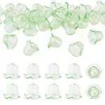 30Pcs Acrylic Bead Caps for Wind Chimes Making