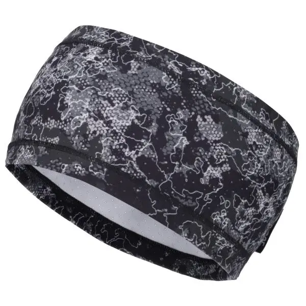 Fitforce KULLE Sportovní běžecká čelenka, černá, velikost UNI