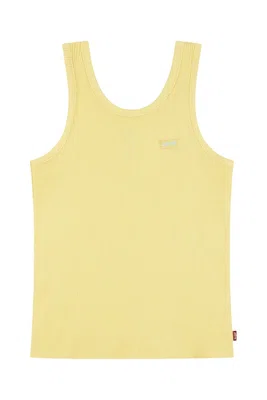 Dětský top Levi's žlutá barva