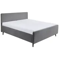 MID.YOU ČALOUNĚNÁ POSTEL, 180/200 cm, tmavě šedá