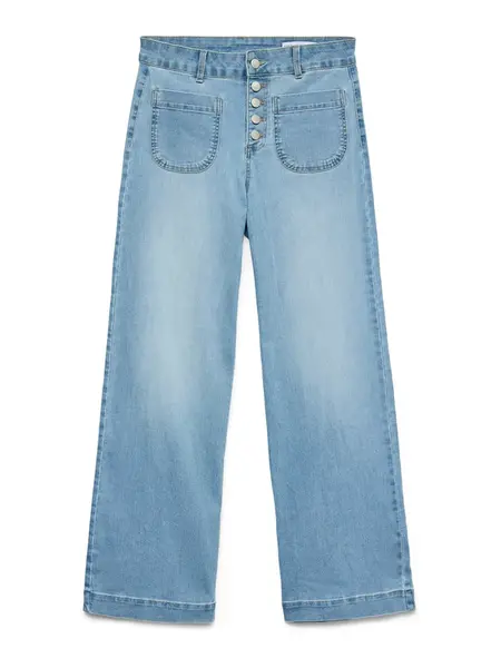 VERO MODA Džínsy  modrá denim