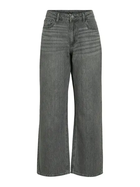 VILA Džínsy 'VIPalma'  sivý denim