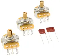 Fender Stratocaster Split Shaft Potentiometer And Capacitor Kit 3-Pack