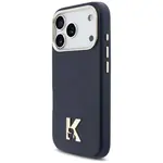 Zadní kryt KARL LAGERFELD case pro Apple iPhone 17 Pro Max compatible with MagSafe KLHMP17X5PGFKHGB, blue