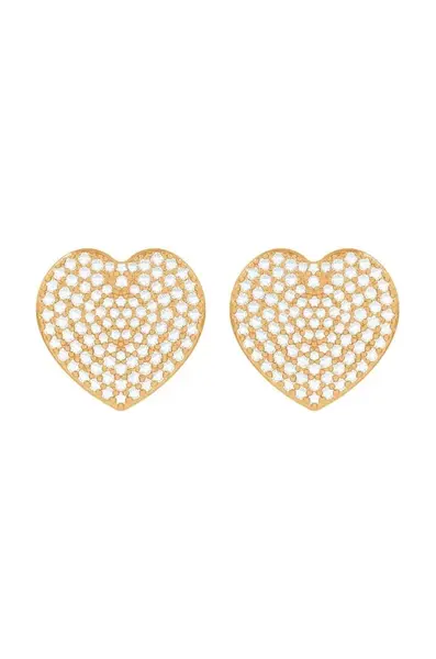 Pozlacené náušnice Lilou Microsetting 3/10/KOL/BIC/PO