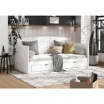 MID.YOU VÝSUVNÁ POSTEL, 90-180/200 cm, bílá