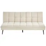 MID.YOU ROZKLÁDACÍ POHOVKA, textil, béžová