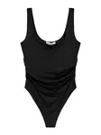 Bershka Košeľové body  čierna