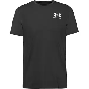 UNDER ARMOUR Funkčné tričko  čierna / biela