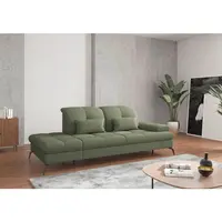 Sit & More LENOŠKA, textil, olivově zelená