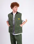 Service Works Xerox Camo Padded Work Vest OLIVE L