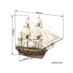 OCCRE HMS Bounty 1:45 kit