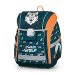 Oxybag WOLF Školní batoh, tmavě zelená, velikost