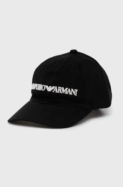Bavlněná čepice Emporio Armani