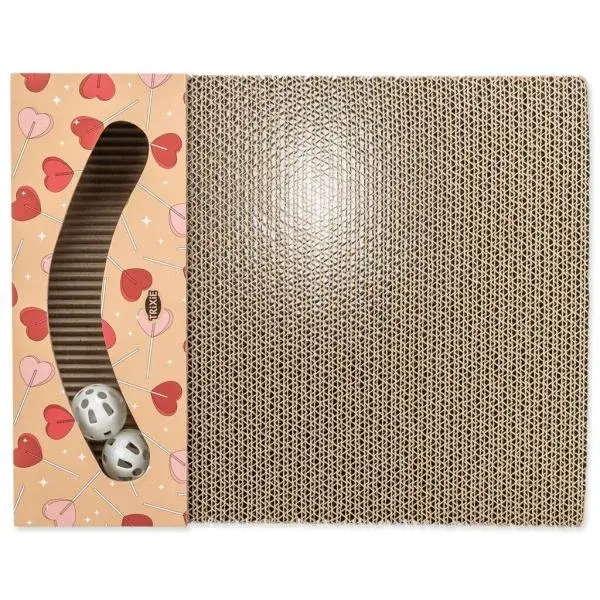 Škrabadlo Trixie Valentine kartonové 38x5x30cm