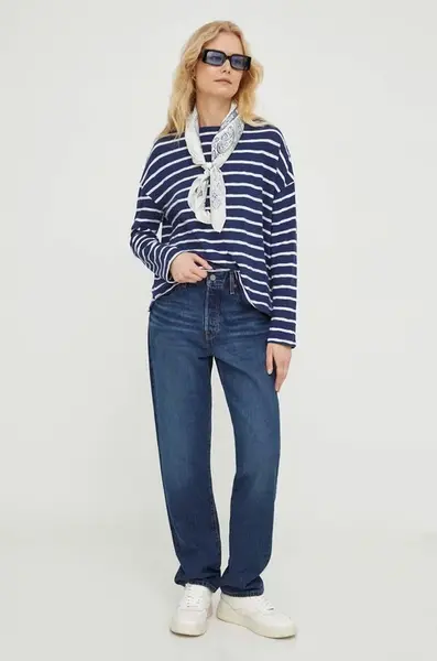 Džíny Levi's 501 CROP dámské, high waist