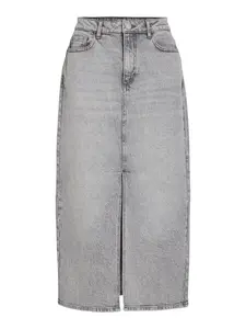 VILA Sukňa 'VIJaf'  sivá