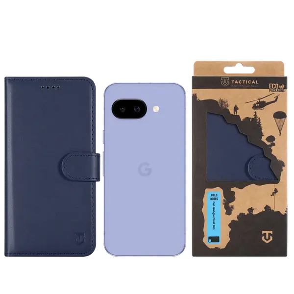 Flipové pouzdro Tactical Field Notes pro Google Pixel 10a, modrá